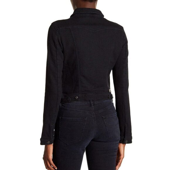 Diesel Fringi-Ne Denim Jean Jacket ASO Elena Gilbert - Picture 5 of 14